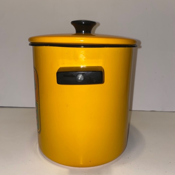 Vintage Multi-Purpose 4 Qt Cooker Yellow Orange Green by US Stamping Retro MCM - Picture 2 of 11